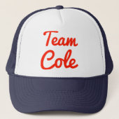 Team Cole Trucker Pet (Voorkant)