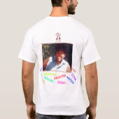 Team Color Me Roos T-shirt (Achterkant)