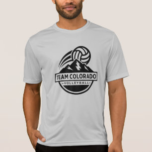 Team Colorado Volleybal - 100% Poly/Vochtonttrekke T-shirt