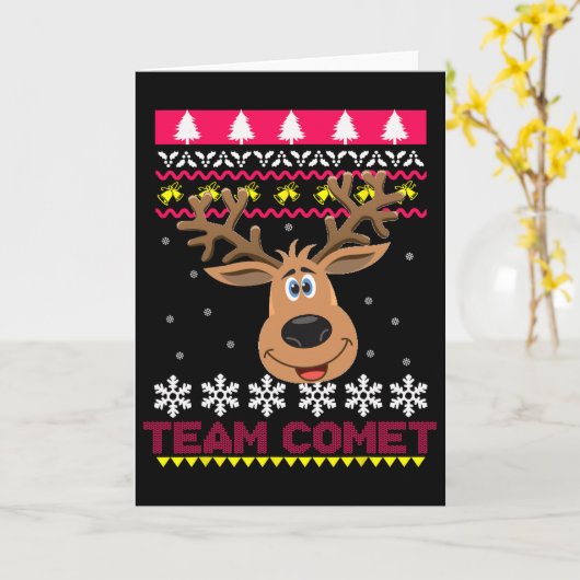 Team Comet Saint Ren Ugly Cardigan  Kaart (Gele Bloem)