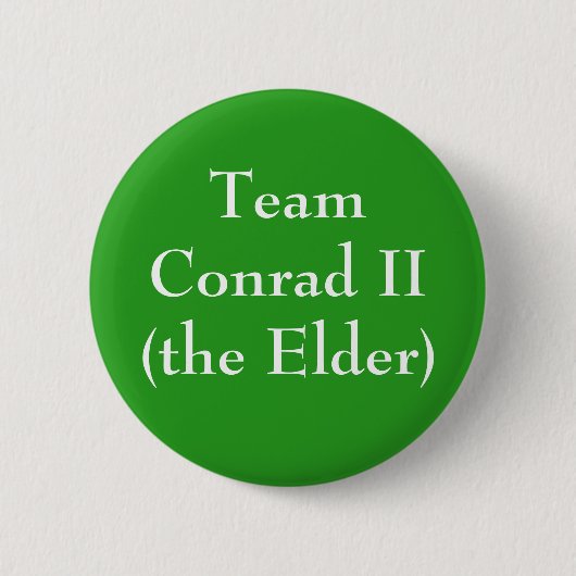 Team Conrad II (ouder) Ronde Button 5,7 Cm (Voorkant)