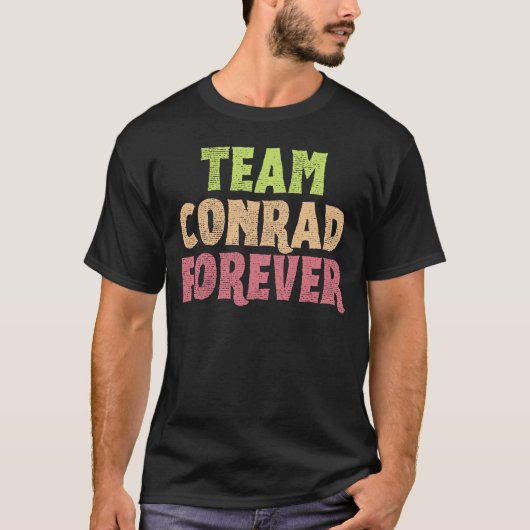 Team Conrad Voor Altijd T-shirt (Voorkant)