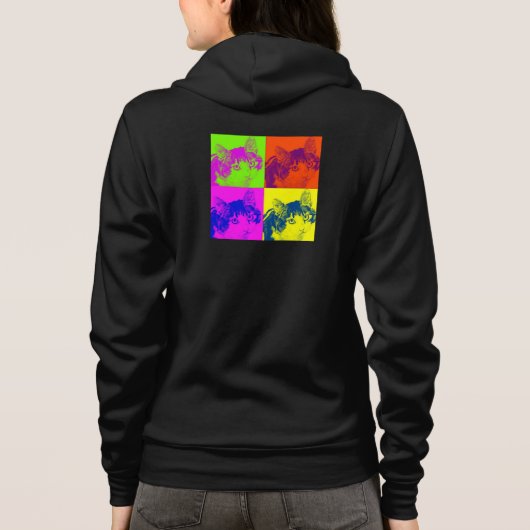 TEAM CORKY Fleece Hoodie (Achterkant)