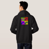 TEAM CORKY Fleece Hoodie (Achterkant volledig)