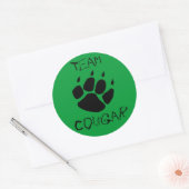 Team Cougar Ronde Sticker (Envelop)