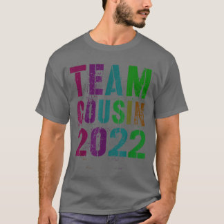 TEAM COUSIN 2022 Funny Grandma Granddad Re T-shirt