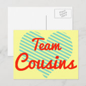 Team Cousins Briefkaart (Voorkant / Achterkant)