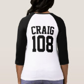 Team Craig T-shirt (Achterkant)