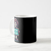 Team Cricket Hunting Squad Grappige Retro Koffiemok (Voorkant links)