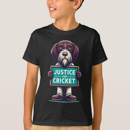 Team Cricket Hunting Squad Grappige Retro T-shirt (Voorkant)