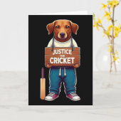 Team Cricket  Kaart (Gele Bloem)