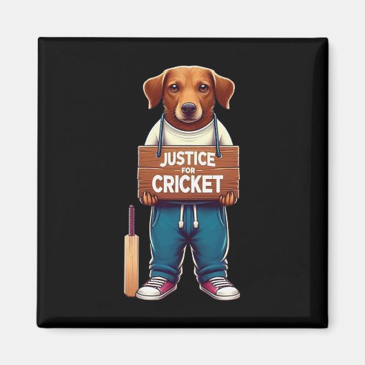 Team Cricket Magneet (Voorkant)