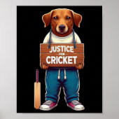 Team Cricket Poster (Voorkant)
