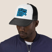 Team Cross BMX Trucker Hat Pet (In situ)