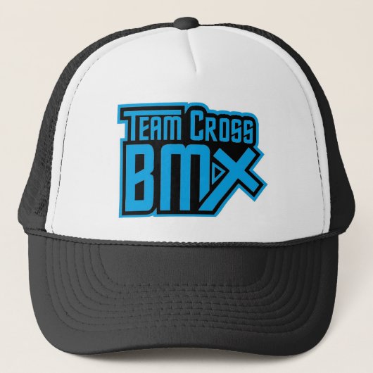 Team Cross BMX Trucker Hat Trucker Pet (Voorkant)