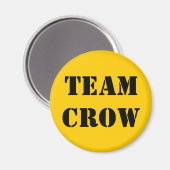 TEAM CROW MAGNEET (Voorkant / Achterkant)