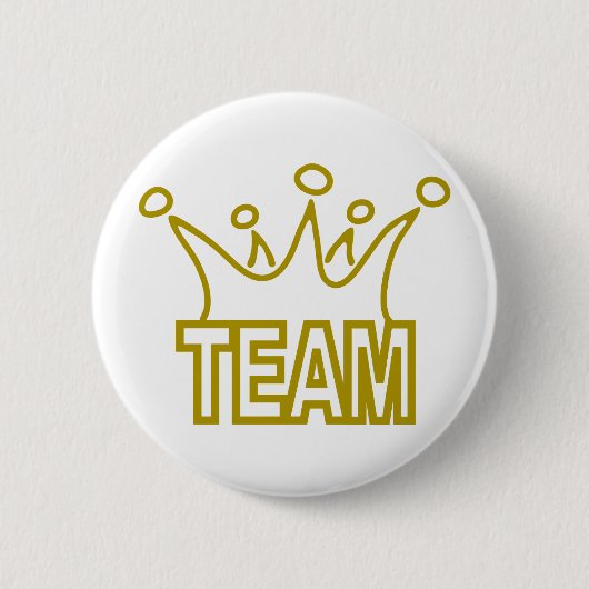 Team-Crown.png Ronde Button 5,7 Cm (Voorkant)