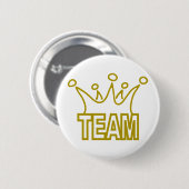 Team-Crown.png Ronde Button 5,7 Cm (Voorkant /achterkant)