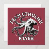 Team Cthulhu R'lyeh Lovecraft Kaart (Voorkant / Achterkant)