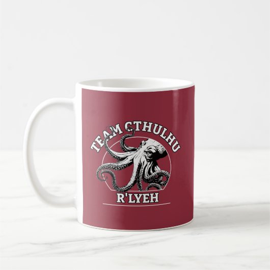 Team Cthulhu R'lyeh Lovecraft Koffiemok (Links)