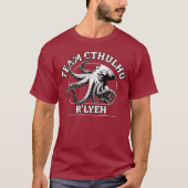 Team Cthulhu R'lyeh Lovecraft T-shirt (Voorkant)