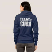 Team Cuba Dames Pullover - LIBRE Label (Achterkant volledig)