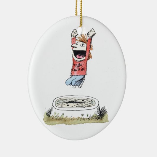 Team Cul de Sac Ornament (Rechts)