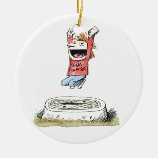 Team Cul de Sac Ornament (Voorkant)