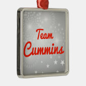 Team Cummins Metalen Ornament (Rechts)