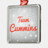 Team Cummins Metalen Ornament (Links)