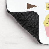 Team Cupcake-Muismat voor cupcake-ventilatoren Muismat (Hoek)