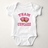 Team Cupcake-overhemden, -onderbroeken, -Mokken, - Romper (Voorkant)