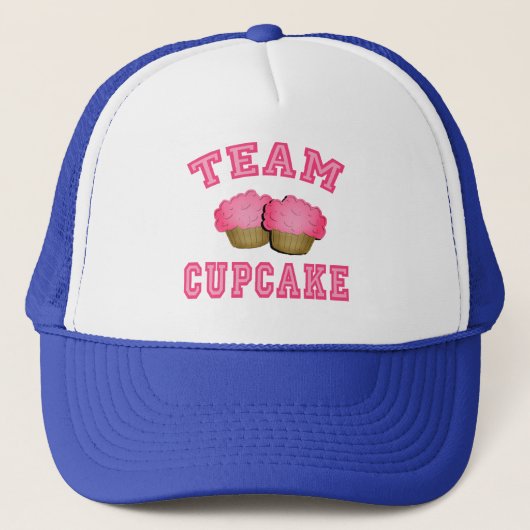 Team Cupcake-overhemden, -onderbroeken, -Mokken, - Trucker Pet (Voorkant)