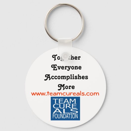 TEAM CURE ALS STICHTING SLEUTELHANGERS (Voorkant)