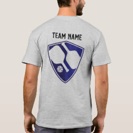 Team Custom Shield Logo - Voeg gewoon uw teamnaam T-shirt