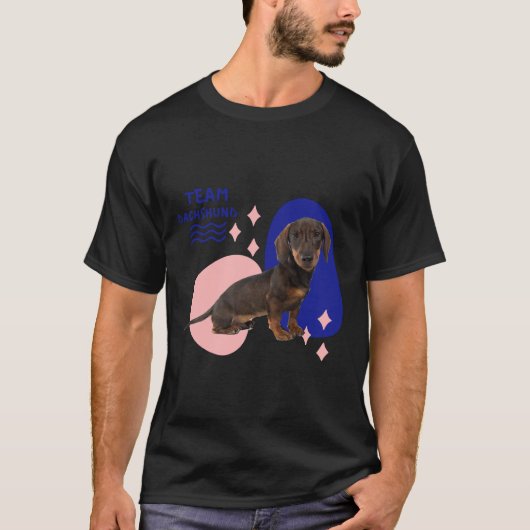 Team Dachshund T-shirt (Voorkant)