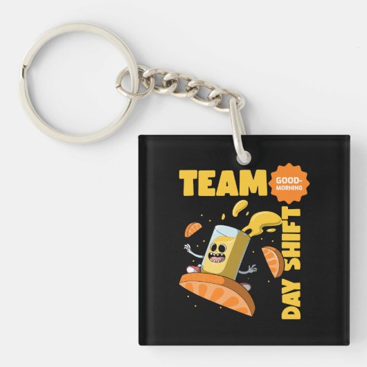 Team Dagploeg Sleutelhanger (voorkant)