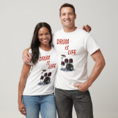 Team Daniel "Drum is Life" Mannen T-Shirt (Unisex)