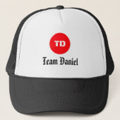 Team Daniel Trucker Hat Pet (Voorkant)