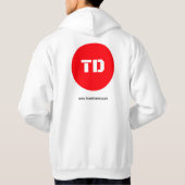 Team Daniel unisex hoodie (Achterkant)