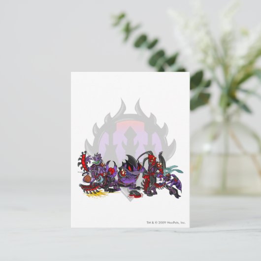 Team Darigan Citadel Group Briefkaart (Staand voorkant)