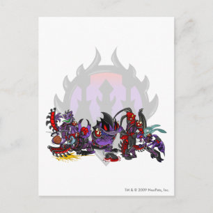 Team Darigan Citadel Group Briefkaart