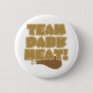 Team Dark Vat Funny Thanksgiving Logo Ronde Button 5,7 Cm