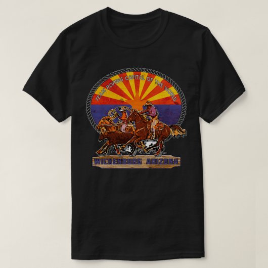 Team dat de hoofdstad van de wereld Wickenburg Ari T-shirt (Design voorkant)