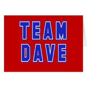 Team Dave T shirten en Producten