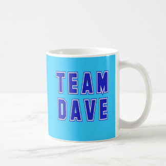 Team Dave T shirten en Producten Koffiemok