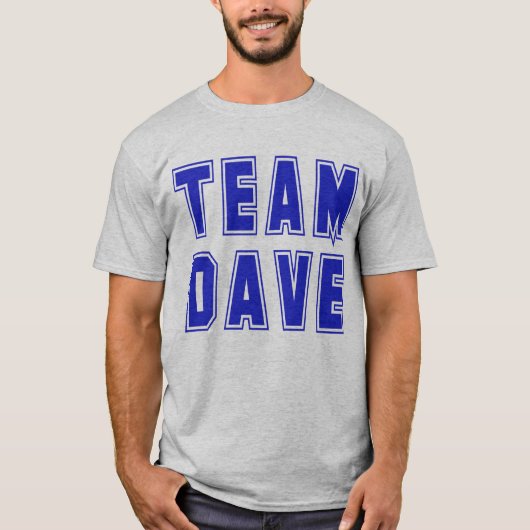 Team Dave T shirten en Producten T-shirt (Voorkant)