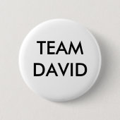 TEAM DAVID RONDE BUTTON 5,7 CM (Voorkant)