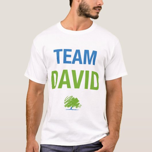 TEAM DAVID T-SHIRT (Voorkant)