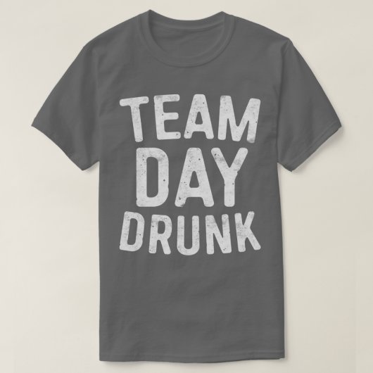Team Day Drink Triblend T-shirt (Design voorkant)